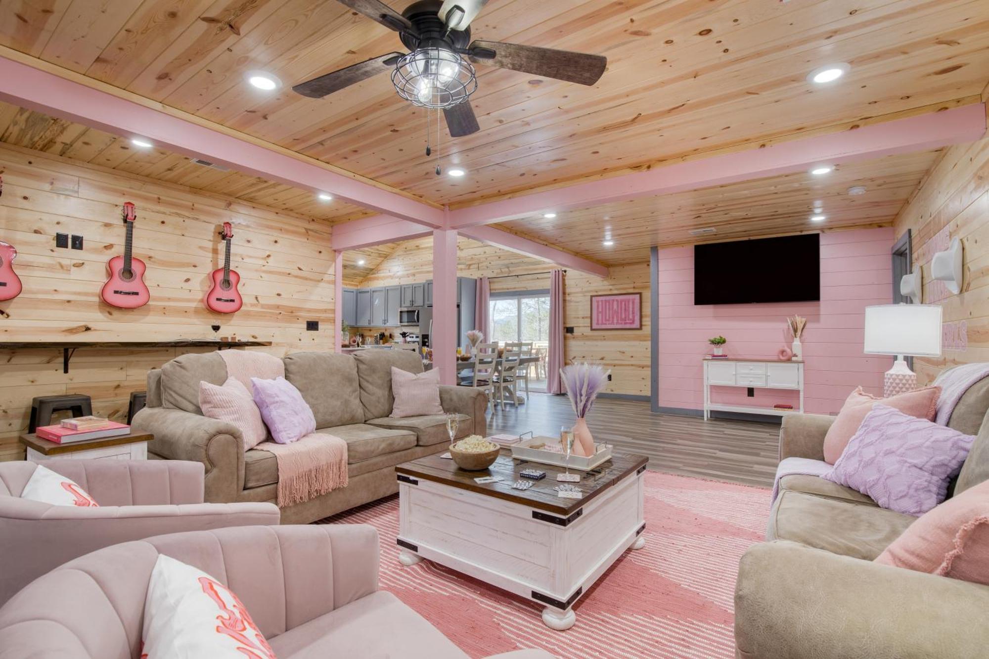 Pink Pines Avantstay Luxury Aesthetic Dream Home Indoor Pool Hot Tub Pigeon Forge Exteriér fotografie