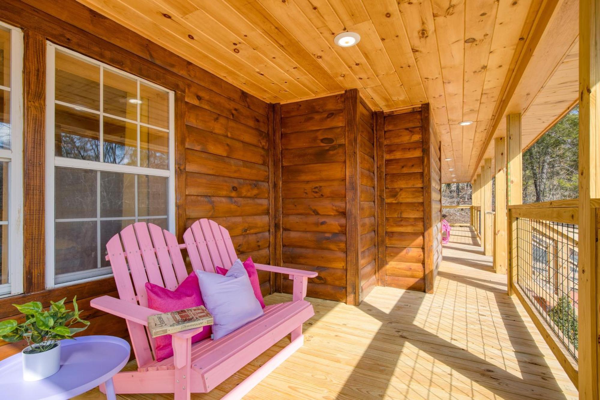 Pink Pines Avantstay Luxury Aesthetic Dream Home Indoor Pool Hot Tub Pigeon Forge Exteriér fotografie