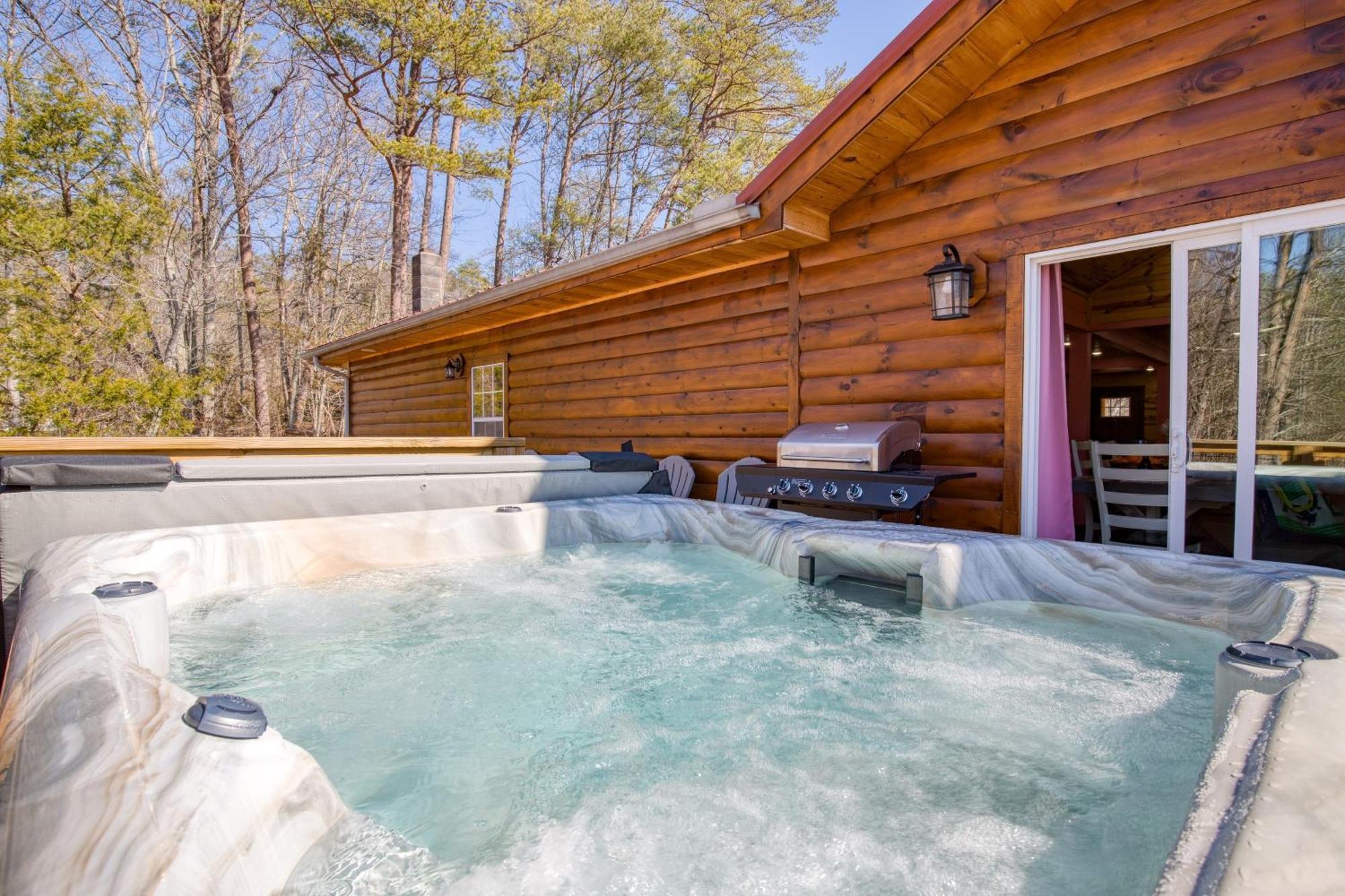 Pink Pines Avantstay Luxury Aesthetic Dream Home Indoor Pool Hot Tub Pigeon Forge Exteriér fotografie