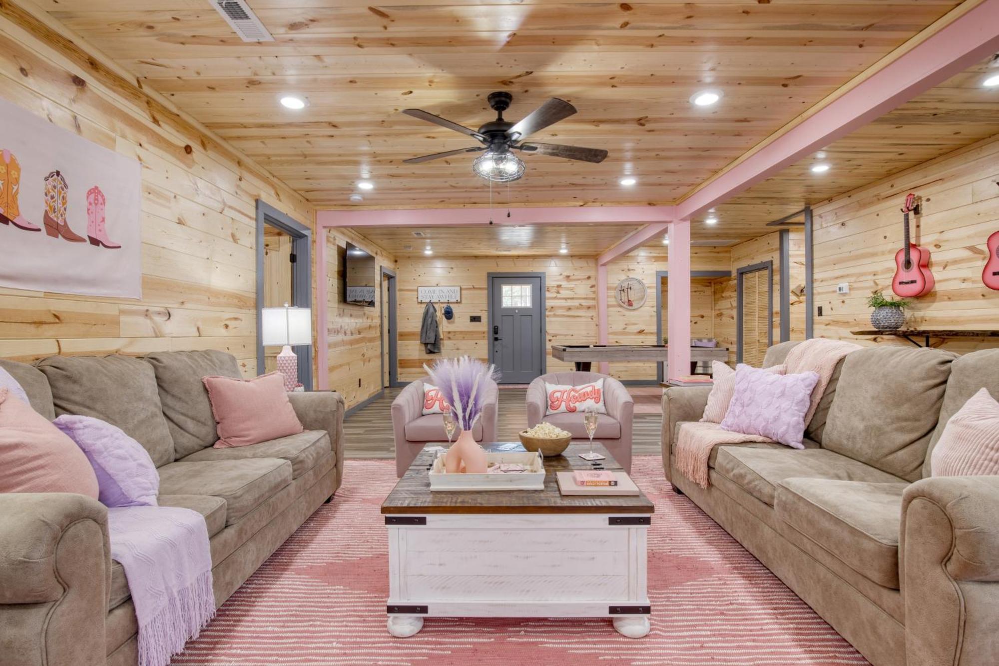 Pink Pines Avantstay Luxury Aesthetic Dream Home Indoor Pool Hot Tub Pigeon Forge Exteriér fotografie