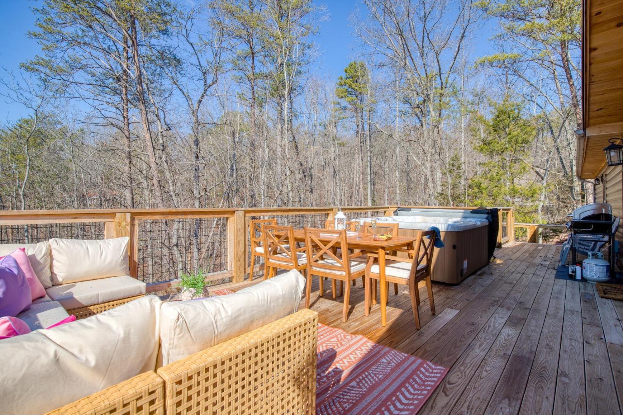 Pink Pines Avantstay Luxury Aesthetic Dream Home Indoor Pool Hot Tub Pigeon Forge Exteriér fotografie