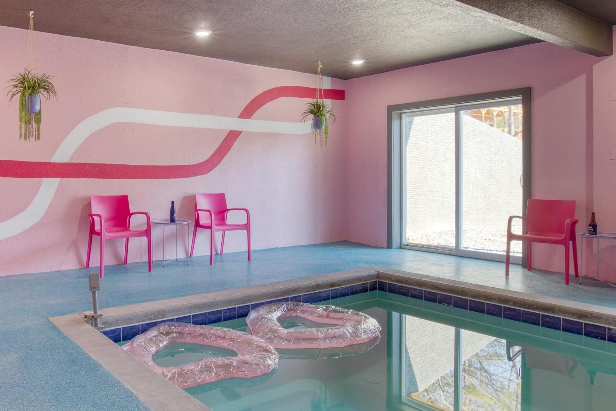 Pink Pines Avantstay Luxury Aesthetic Dream Home Indoor Pool Hot Tub Pigeon Forge Exteriér fotografie