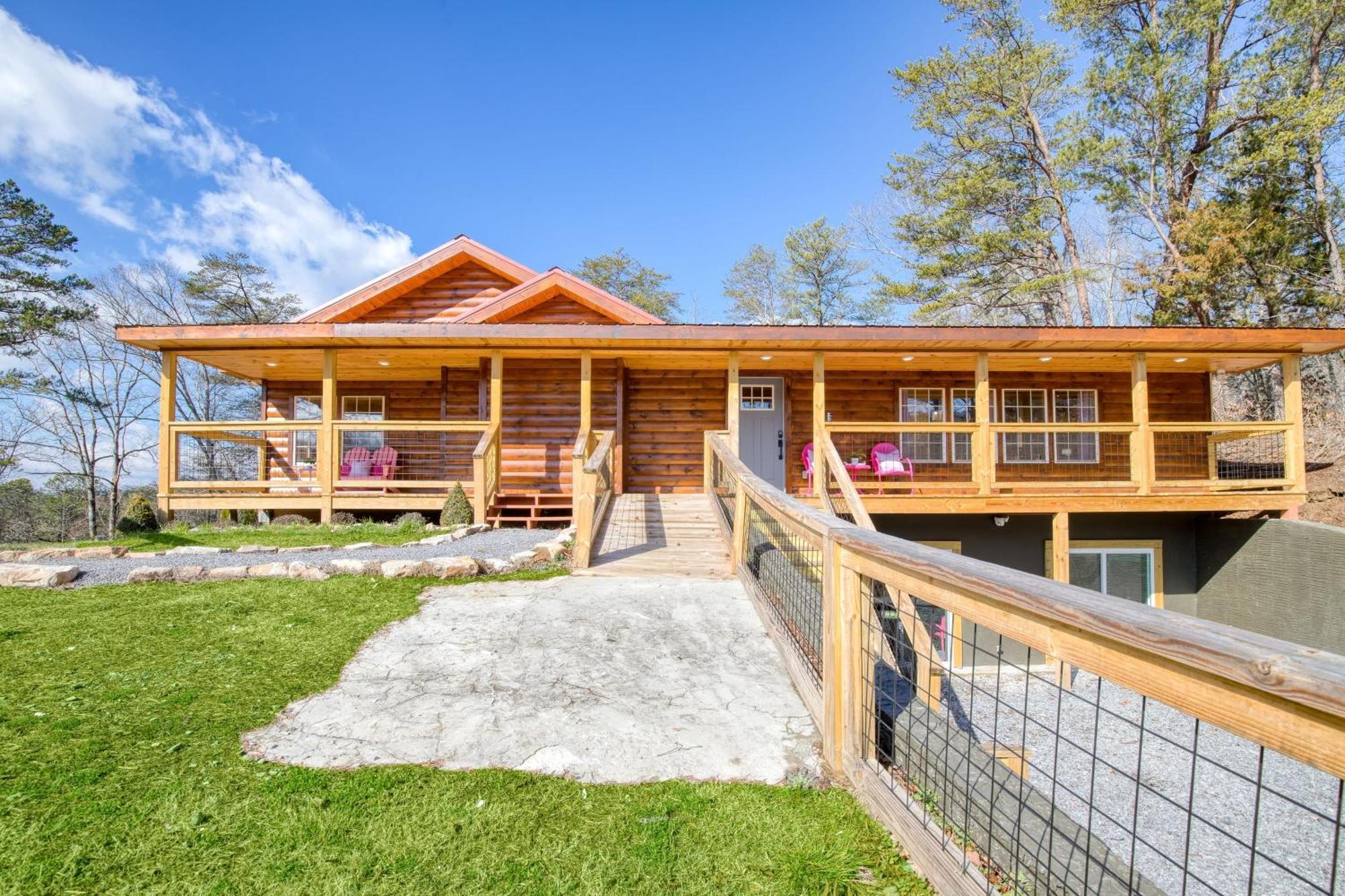Pink Pines Avantstay Luxury Aesthetic Dream Home Indoor Pool Hot Tub Pigeon Forge Exteriér fotografie