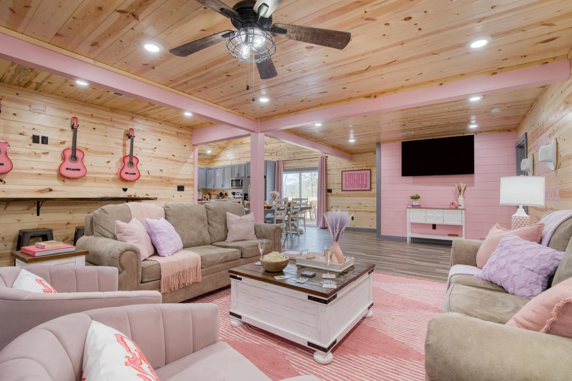 Pink Pines Avantstay Luxury Aesthetic Dream Home Indoor Pool Hot Tub Pigeon Forge Exteriér fotografie